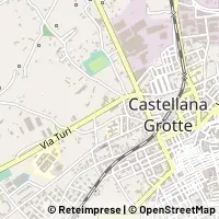 Hartă Castellana Grotte