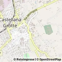 Karte Castellana Grotte