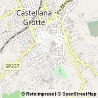 Map Castellana Grotte