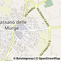 Hartă Cassano delle Murge