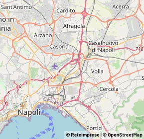 Mappa 80143 Casoria NA, Italia (3.9115)