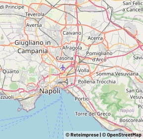 Mappa 80125 Casoria NA, Italia (7.1665)