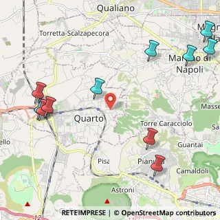 Mappa Via Paolo Emilio Imbriani, 80010 Quarto NA, Italia (3.09909)