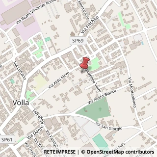 Mappa Via Giuseppe Verdi, 80040 Volla NA, Italia, 80040 Volla, Napoli (Campania)