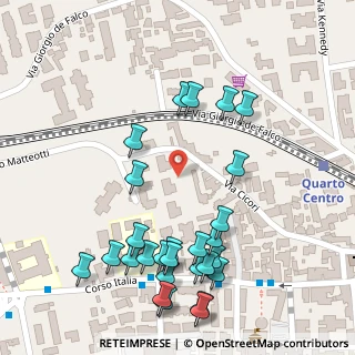 Mappa Via Cicori, 80010 Quarto NA, Italia (0.16296)