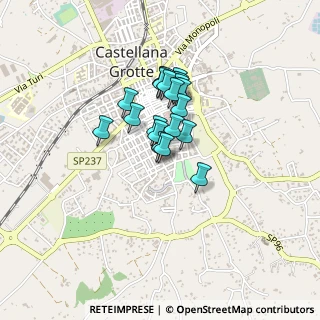 Mappa Via Carlo Poerio, 70013 Castellana Grotte BA, Italia (0.3035)