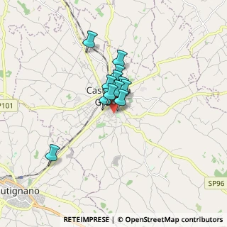 Mappa Via Carlo Poerio, 70013 Castellana Grotte BA, Italia (1.09167)
