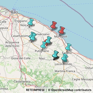 Mappa Via Carlo Poerio, 70013 Castellana Grotte BA, Italia (12.32842)