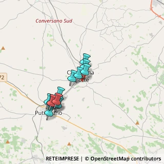 Mappa Via Carlo Poerio, 70013 Castellana Grotte BA, Italia (3.28923)