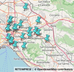 Mappa Via Santa Aloia, 80049 Somma Vesuviana NA, Italia (9.28)