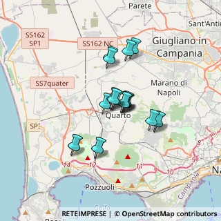 Mappa 80010 Quarto NA, Italia (2.624)