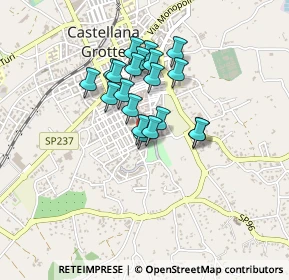 Mappa Via Giotto, 70013 Castellana Grotte BA, Italia (0.34)