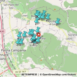Mappa Piazza Vincenzo Ferrante, 83020 Domicella AV, Italia (1.738)