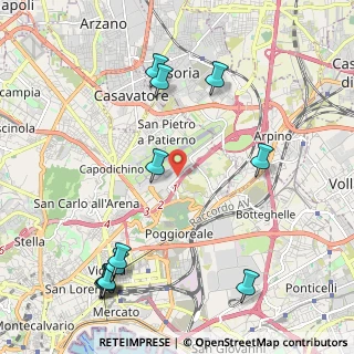 Mappa Strada Comunale Tavernola, 80144 Napoli NA, Italia (2.89083)