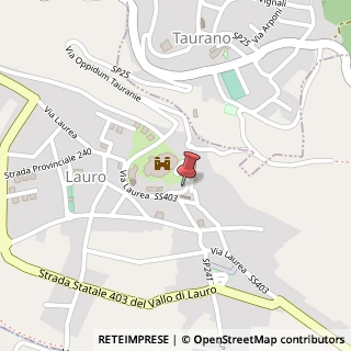 Mappa Via Municipio, 2, 83023 Lauro, Avellino (Campania)