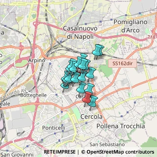 Mappa Via Raffaele Viviani, 80040 Volla NA, Italia (0.9055)
