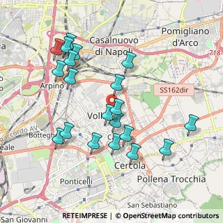 Mappa Via Raffaele Viviani, 80040 Volla NA, Italia (2.1205)