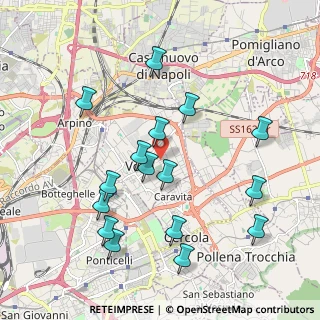 Mappa Via Raffaele Viviani, 80040 Volla NA, Italia (2.20688)