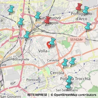 Mappa Via Raffaele Viviani, 80040 Volla NA, Italia (3.21923)