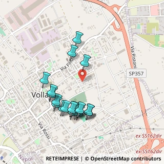 Mappa Via Raffaele Viviani, 80040 Volla NA, Italia (0.5135)