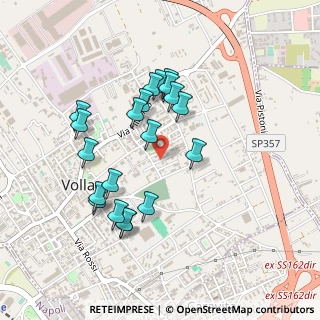 Mappa Via Raffaele Viviani, 80040 Volla NA, Italia (0.4605)