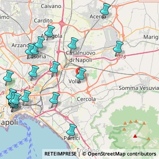 Mappa Via Raffaele Viviani, 80040 Volla NA, Italia (6.4395)
