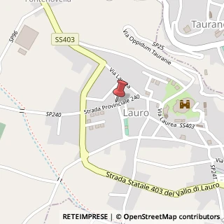 Mappa Via Piet?, 15, 83023 Lauro, Avellino (Campania)