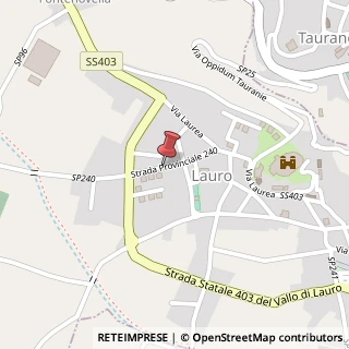 Mappa Via Piet?,  27, 83023 Lauro, Avellino (Campania)