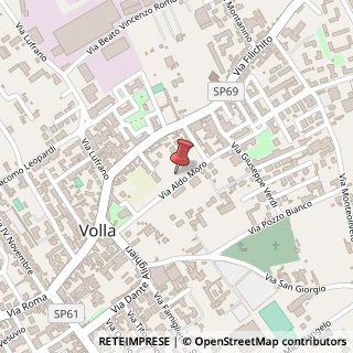 Mappa Via Aldo Moro, 23, 80040 Volla, Napoli (Campania)