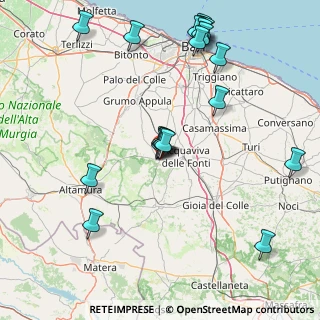 Mappa Piazza Mario Rossani, 70020 Cassano delle Murge BA, Italia (19.7375)