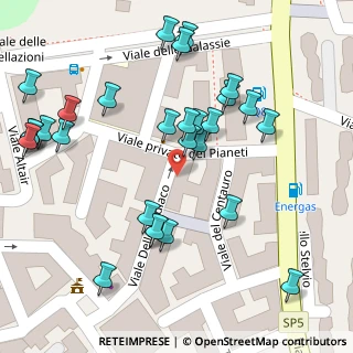 Mappa Viale Privato dei Pianeti, 80144 Napoli NA, Italia (0.07857)