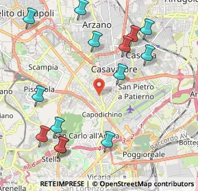 Mappa Viale Privato dei Pianeti, 80144 Napoli NA, Italia (2.65643)
