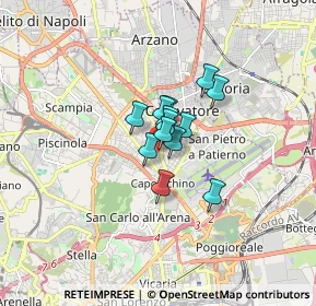 Mappa Viale Privato dei Pianeti, 80144 Napoli NA, Italia (0.86462)