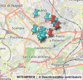 Mappa Viale Privato dei Pianeti, 80144 Napoli NA, Italia (1.0435)