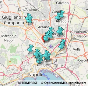 Mappa Viale Privato dei Pianeti, 80144 Napoli NA, Italia (3.2335)