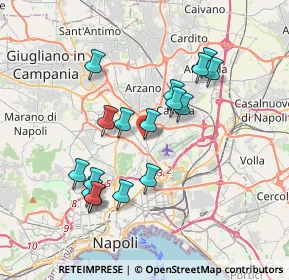 Mappa Viale Privato dei Pianeti, 80144 Napoli NA, Italia (3.63824)