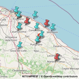 Mappa S C Rosatella, 70013 Castellana grotte BA, Italia (18.42737)