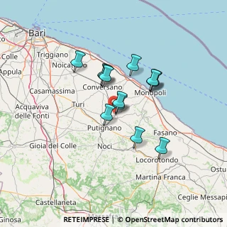 Mappa S C Rosatella, 70013 Castellana grotte BA, Italia (10.95231)