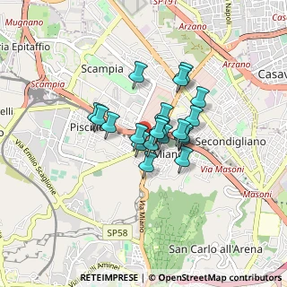 Mappa Via Caprera, 80145 Napoli NA, Italia (0.5755)