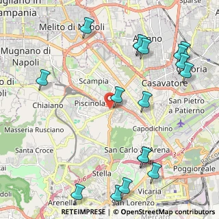 Mappa Via Caprera, 80145 Napoli NA, Italia (2.95588)
