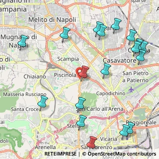 Mappa Via Caprera, 80145 Napoli NA, Italia (3.03778)