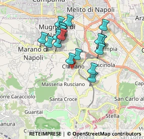 Mappa Via Giuseppe Raffaelli, 80145 Napoli NA, Italia (1.713)