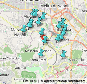 Mappa Via Giuseppe Raffaelli, 80145 Napoli NA, Italia (1.785)