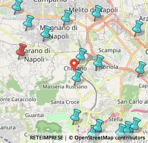 Mappa Via Giuseppe Raffaelli, 80145 Napoli NA, Italia (3.426)