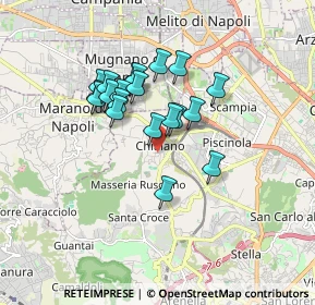 Mappa Via Giuseppe Raffaelli, 80145 Napoli NA, Italia (1.483)