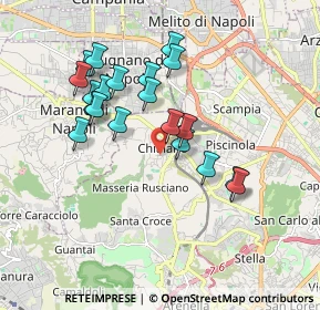 Mappa Via Giuseppe Raffaelli, 80145 Napoli NA, Italia (1.792)