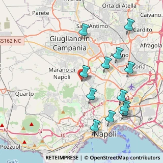 Mappa Via Giuseppe Raffaelli, 80145 Napoli NA, Italia (4.7275)