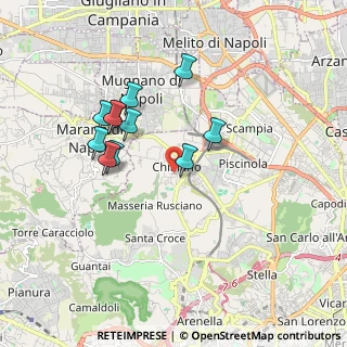Mappa Via Giuseppe Raffaelli, 80145 Napoli NA, Italia (1.74636)
