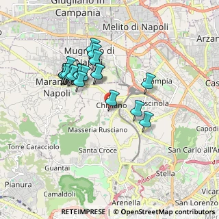 Mappa Via Giuseppe Raffaelli, 80145 Napoli NA, Italia (1.7425)