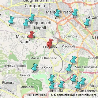 Mappa Via Giuseppe Raffaelli, 80145 Napoli NA, Italia (3.29412)
